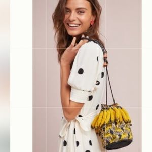 Maeve Breanna Polka Dot Wrap Dress